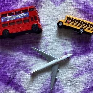 Colorful Toy Vehicle Set